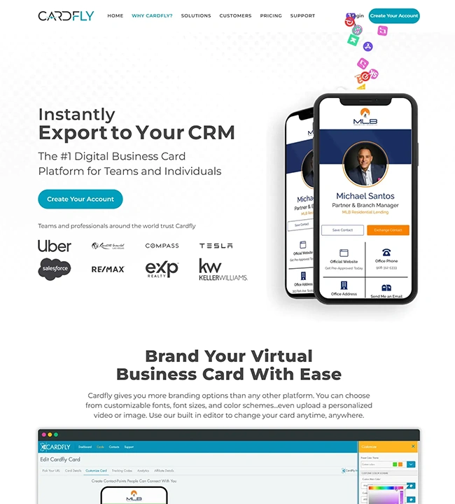 Digital Business Card Platform